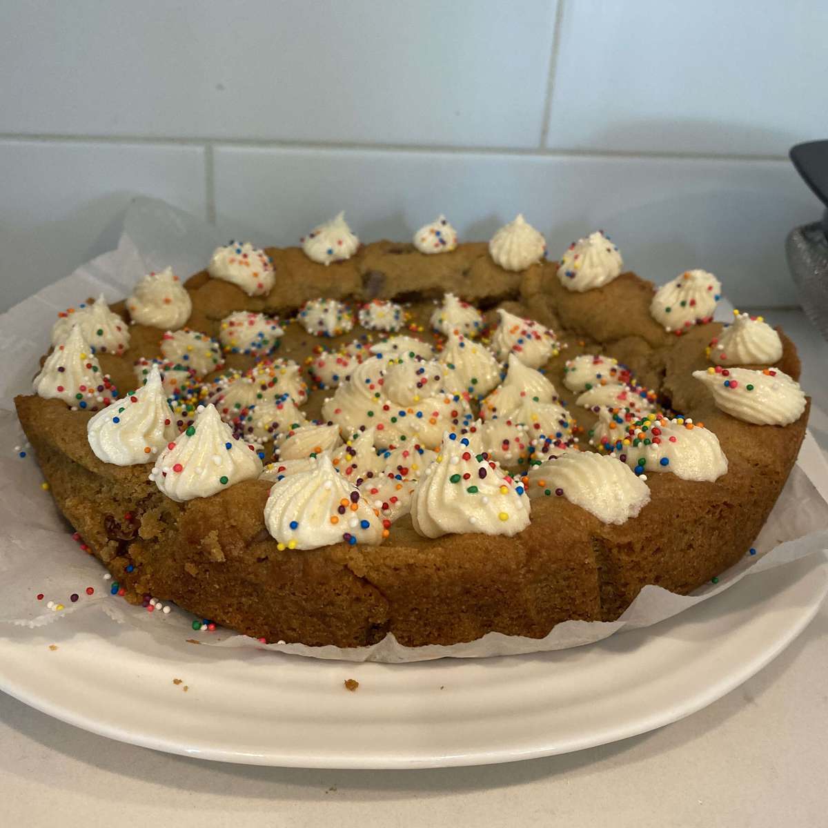 Easy Homemade Cookie Cake Recipe