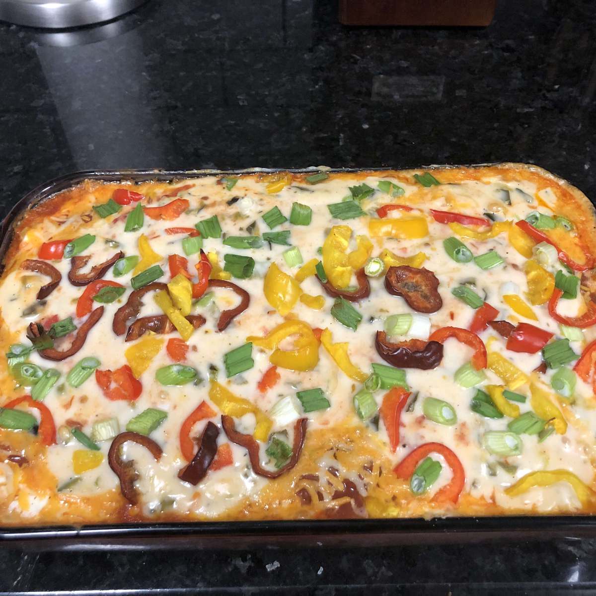 Easy Baked Taco Dip Recipe