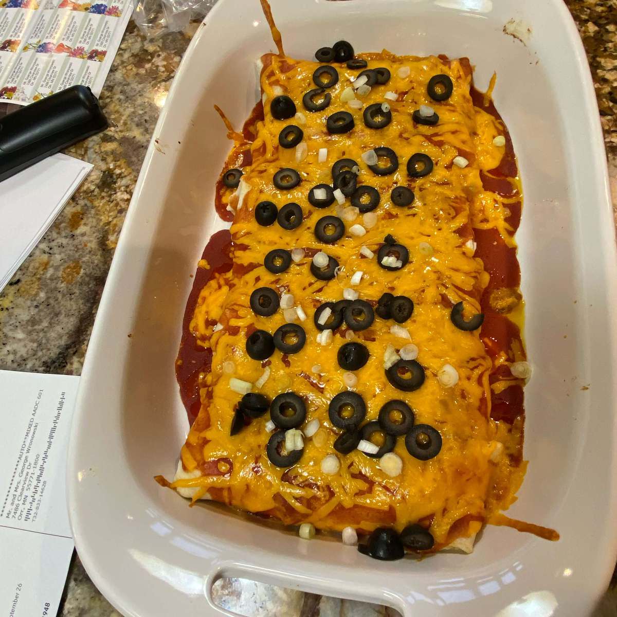 Easy Chicken Enchiladas Recipe