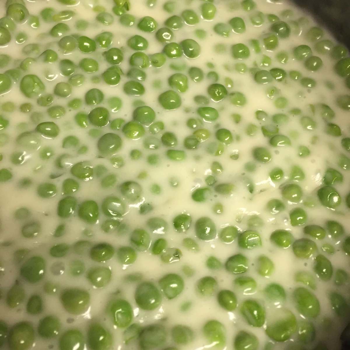 Easy Creamed Peas Recipe