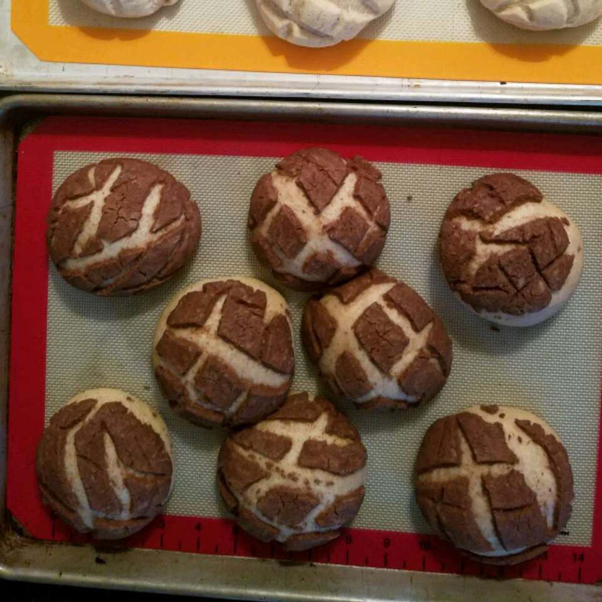Authentic Vanilla and Chocolate Conchas Recipe