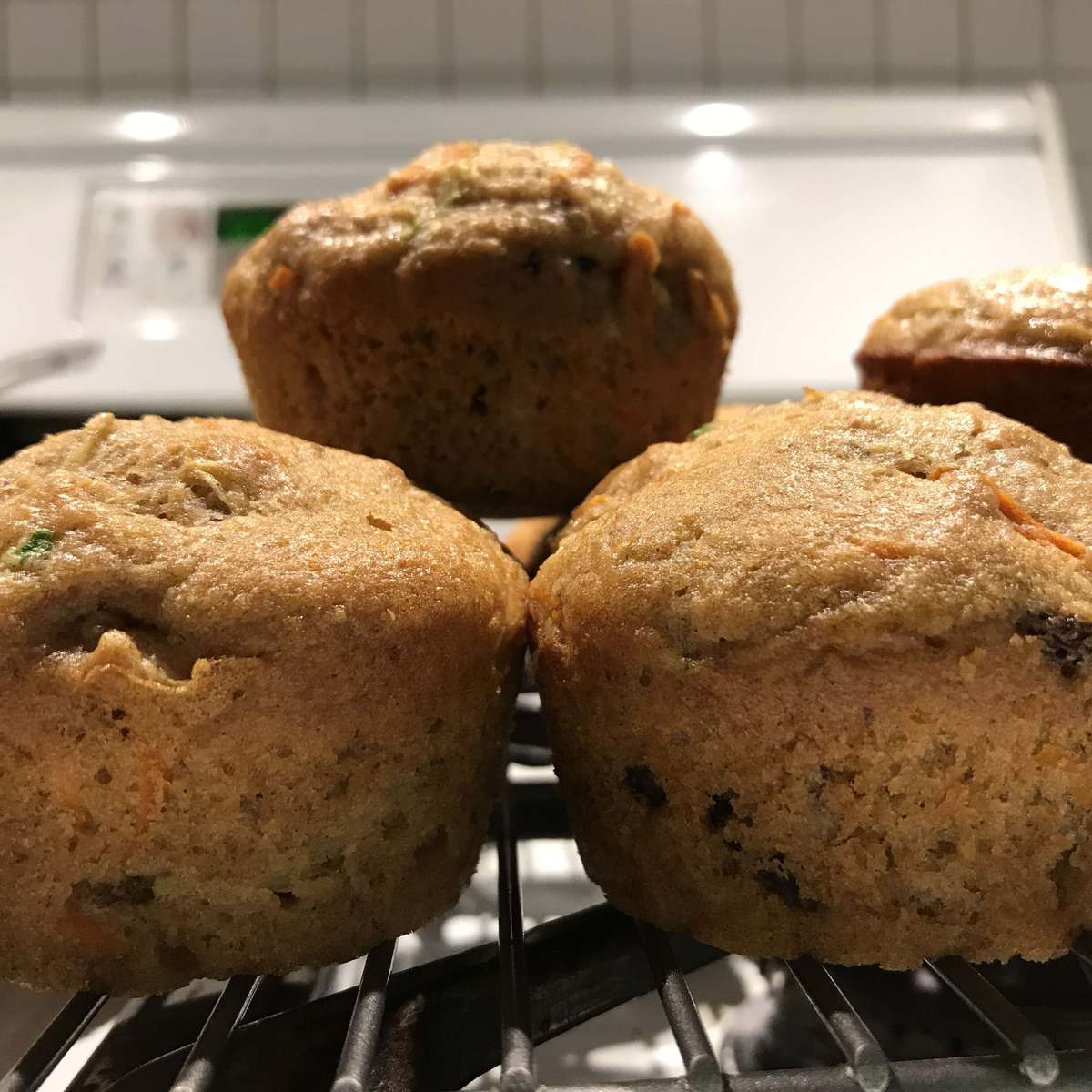 Healthy Zucchini Yogurt Multigrain Muffins Recipe