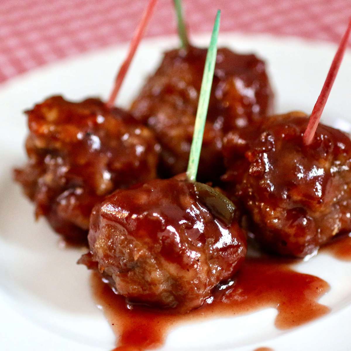 Delicious Turkey Cocktail Meatballs with Orange Cranberry Glaze Recipe
