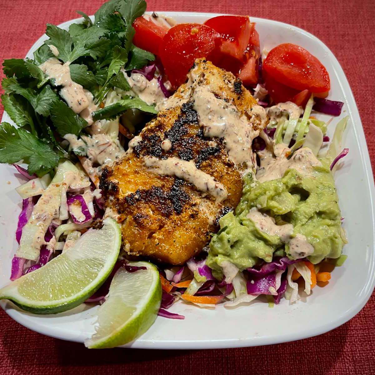 Easy No-Tortilla Fish Taco Bowls Recipe