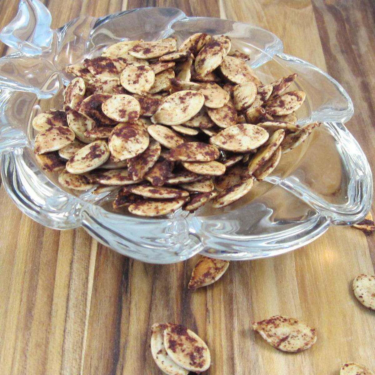 Cinnamon Spice Roasted Pumpkin Seeds Recipe