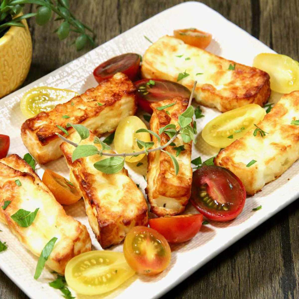 Easy Air Fryer Halloumi Recipe