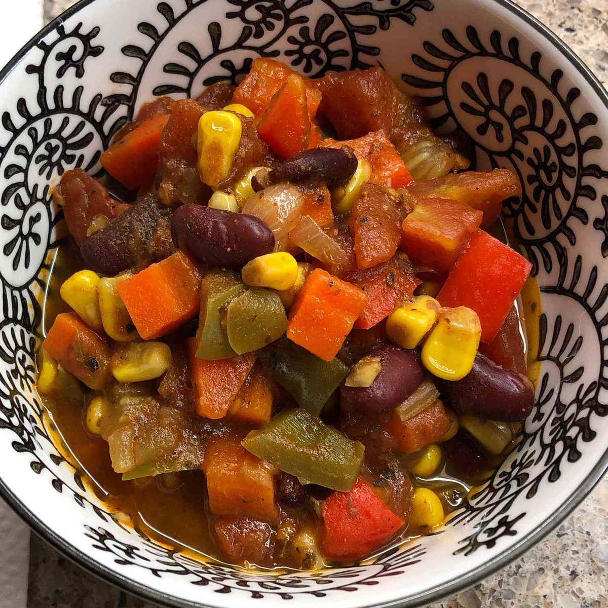 The Easiest Vegetarian Chili Recipe You'll Ever Make