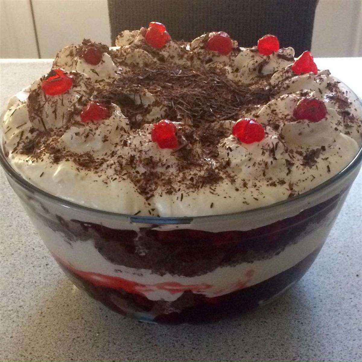Easy Black Forest Trifle Recipe
