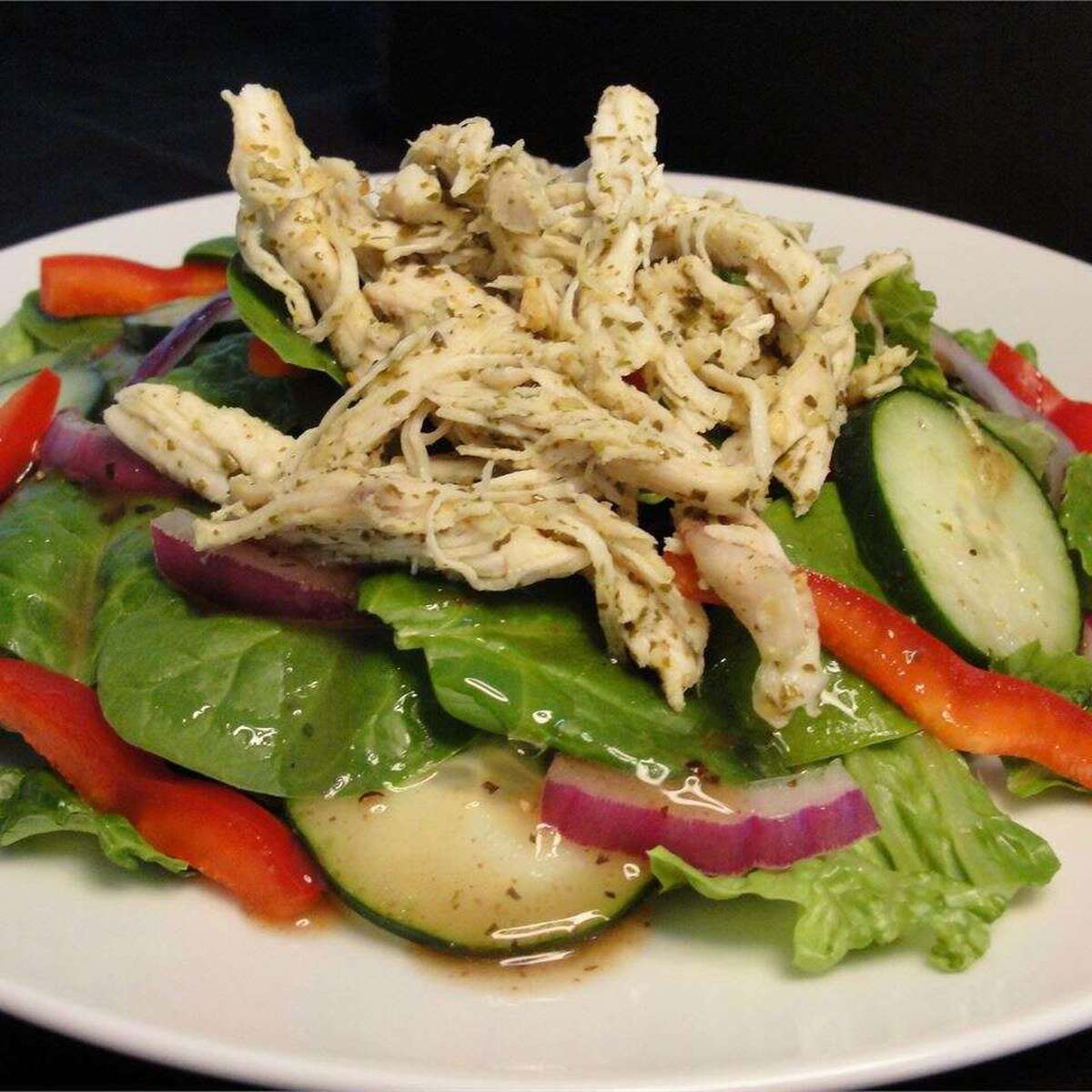 Easy Chicken Salad Recipe with Fresh Greens
