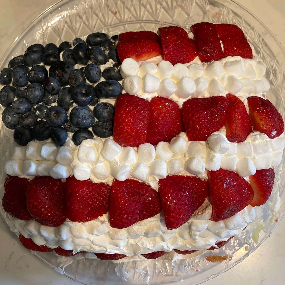 Easy & Festive Flag Cake Recipe