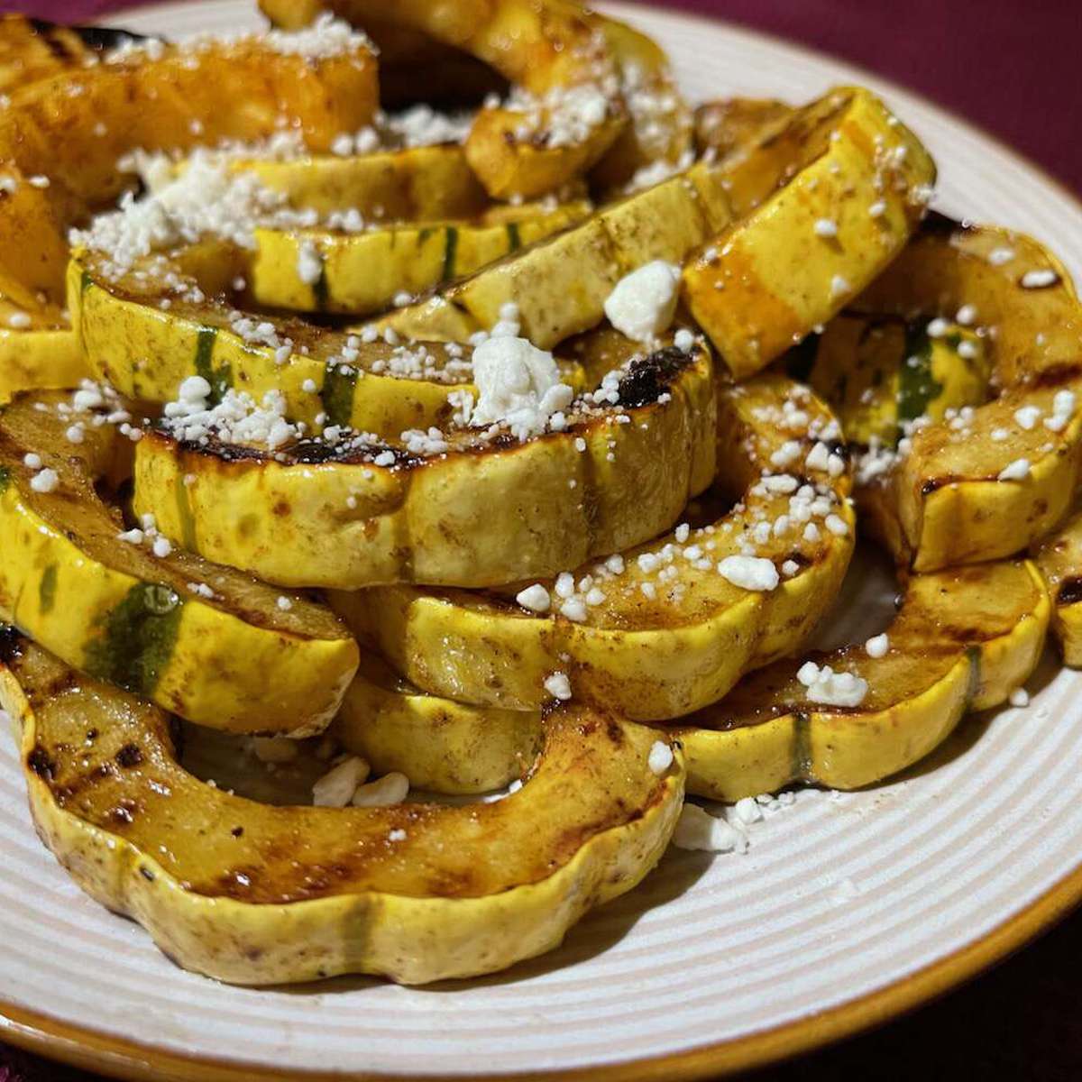 Easy Grilled Delicata Squash Recipe