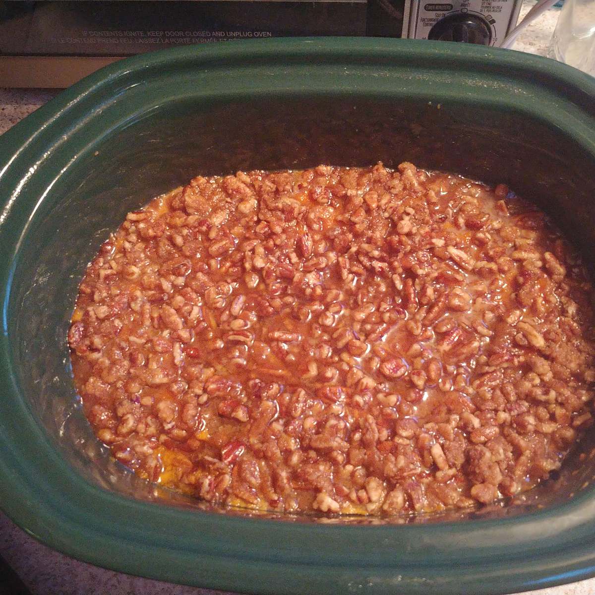 Easy Slow Cooker Sweet Potato Casserole Recipe