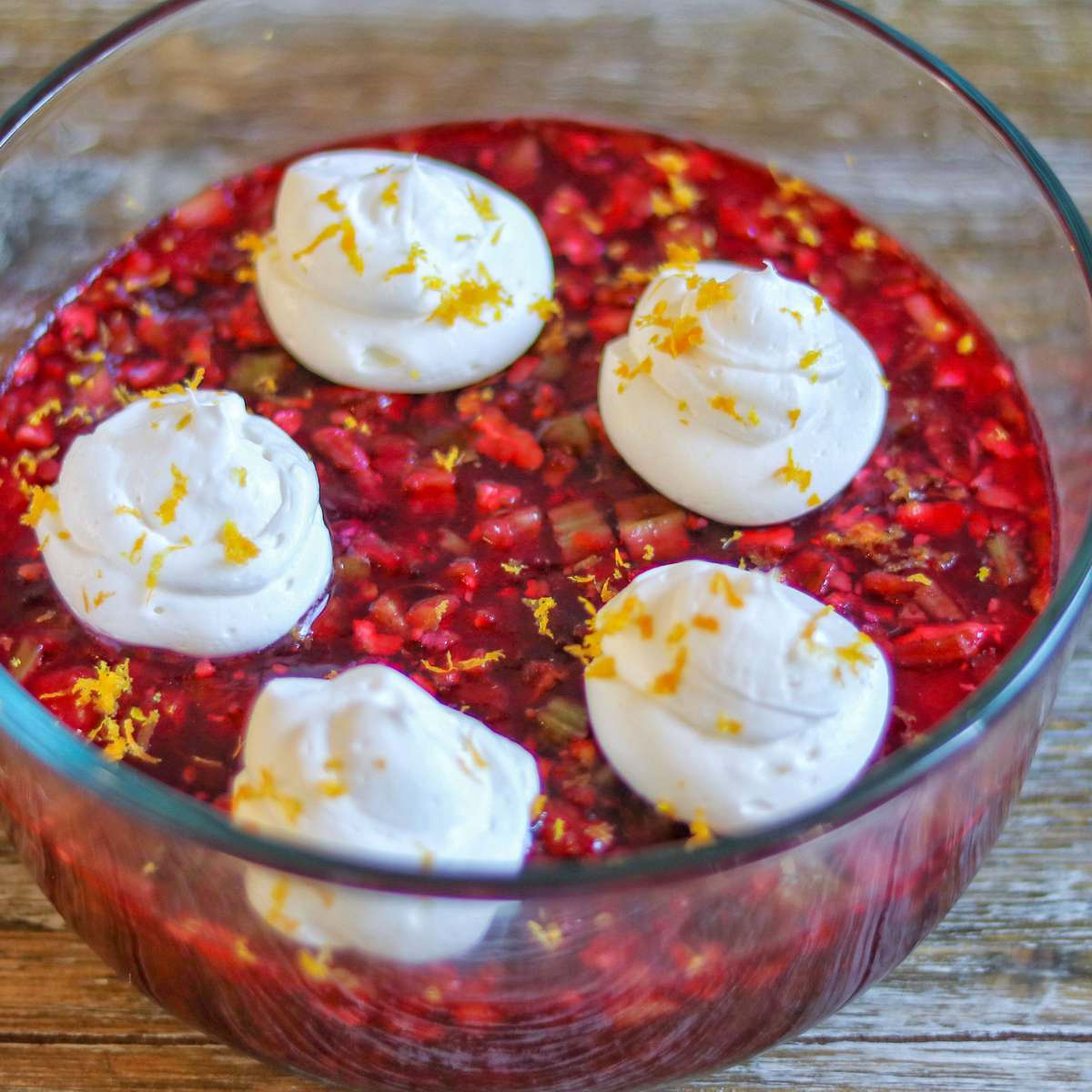 Cranberry-Orange Gelatin Salad: A Thanksgiving Classic