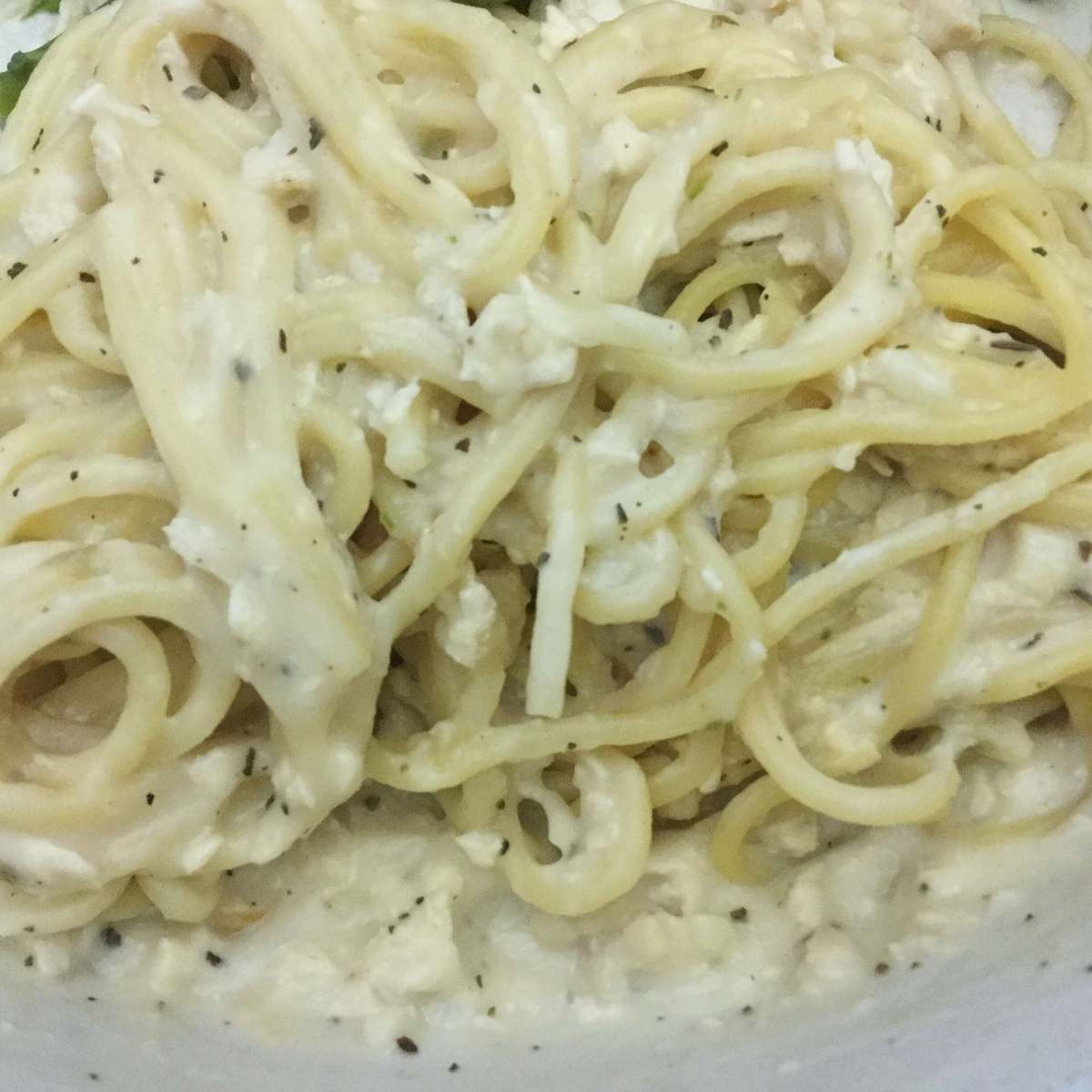 Creamy Chicken Spaghetti Recipe with White Sauce