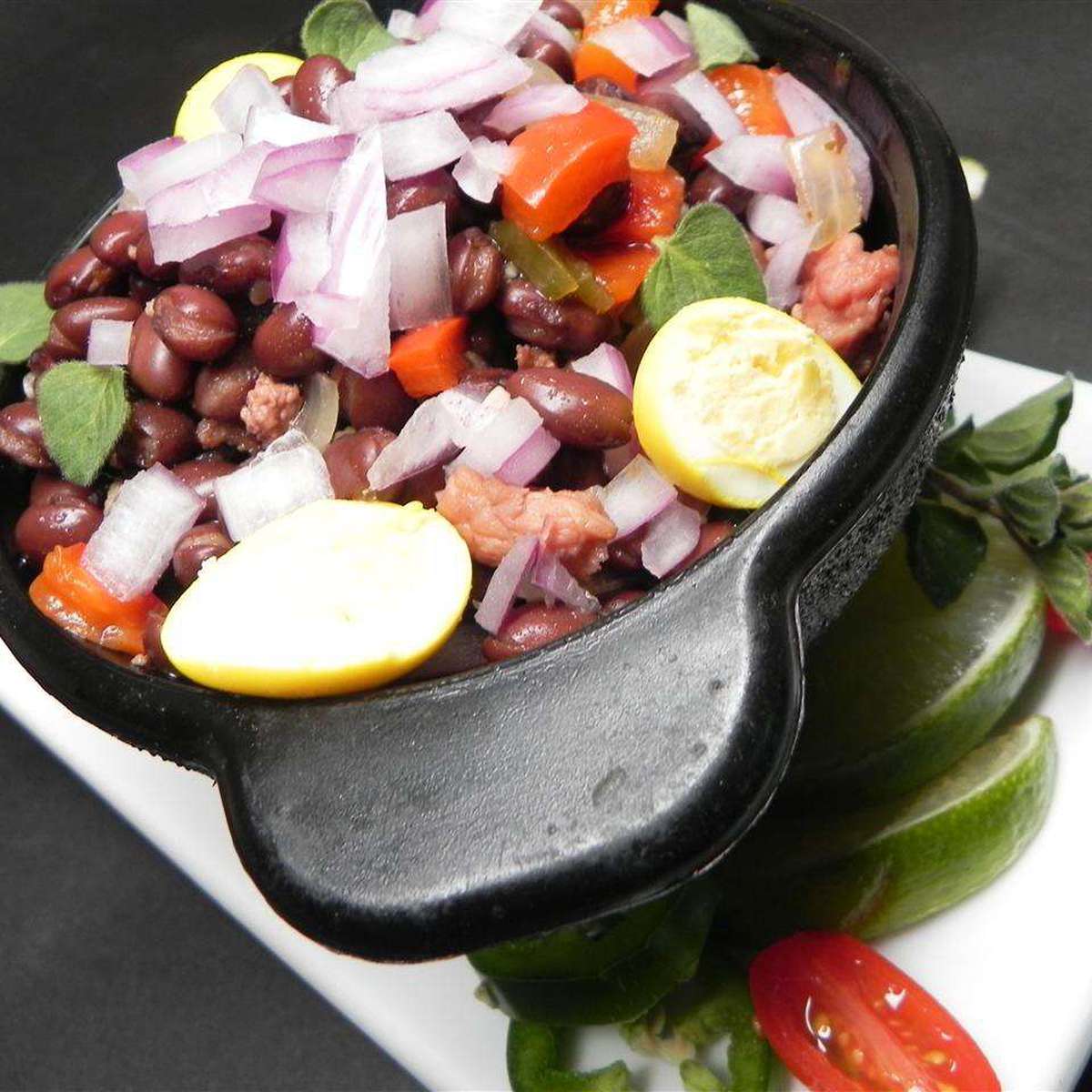 Smoky Vegetarian Cuban Black Bean Soup Recipe