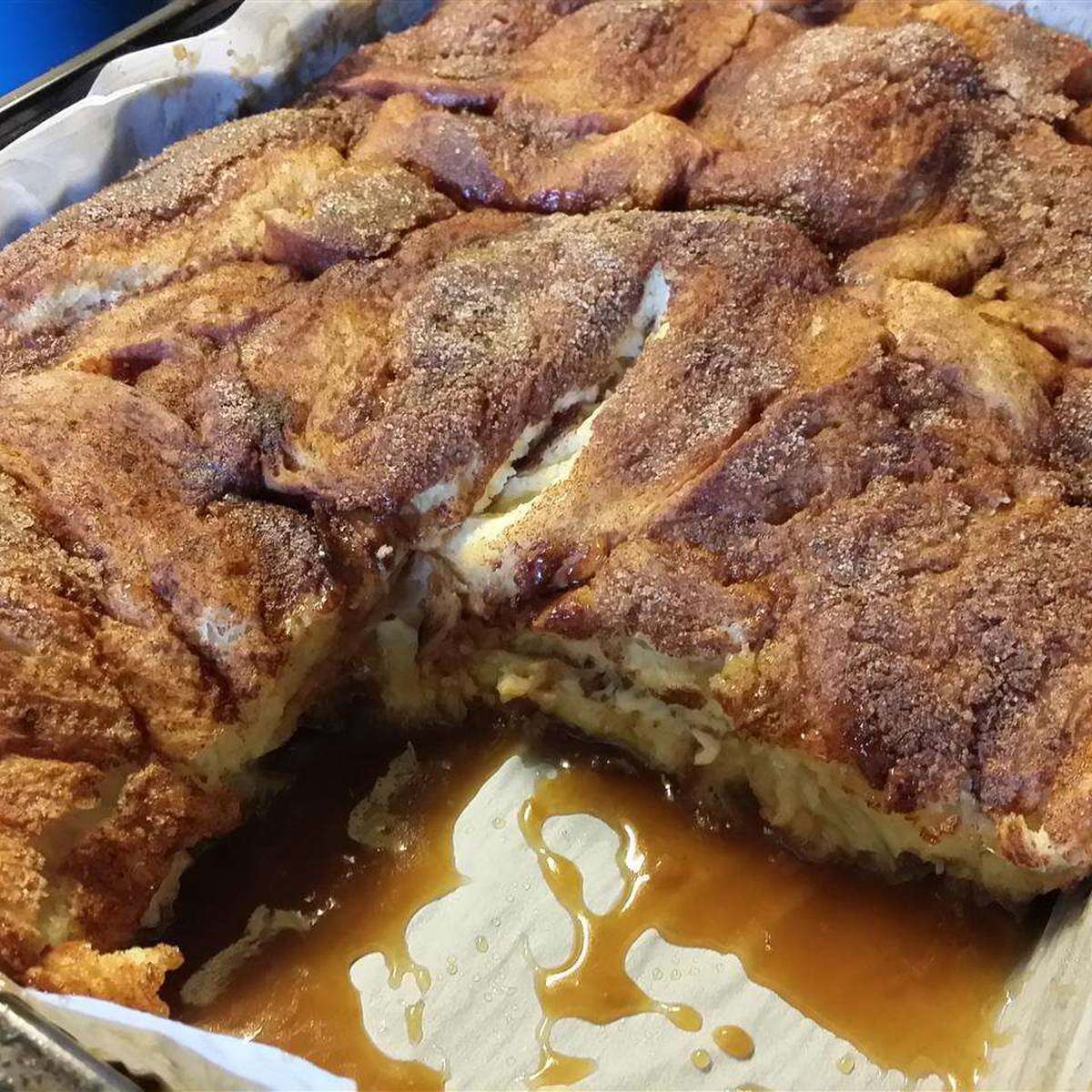 Syrup-Bottom French Toast Casserole: An Overnight Delight