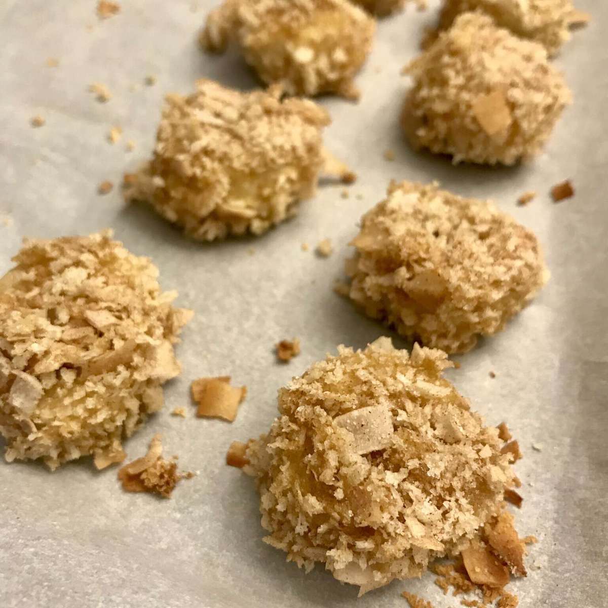 Easy Baked Banana Fritters Recipe