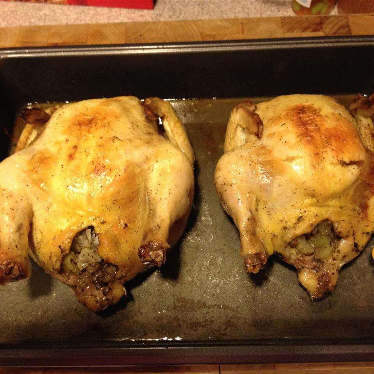 Easy Baked Cornish Game Hens Recipe
