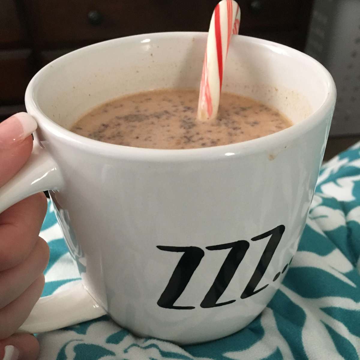 Easy Candy Cane Hot Chocolate Recipe