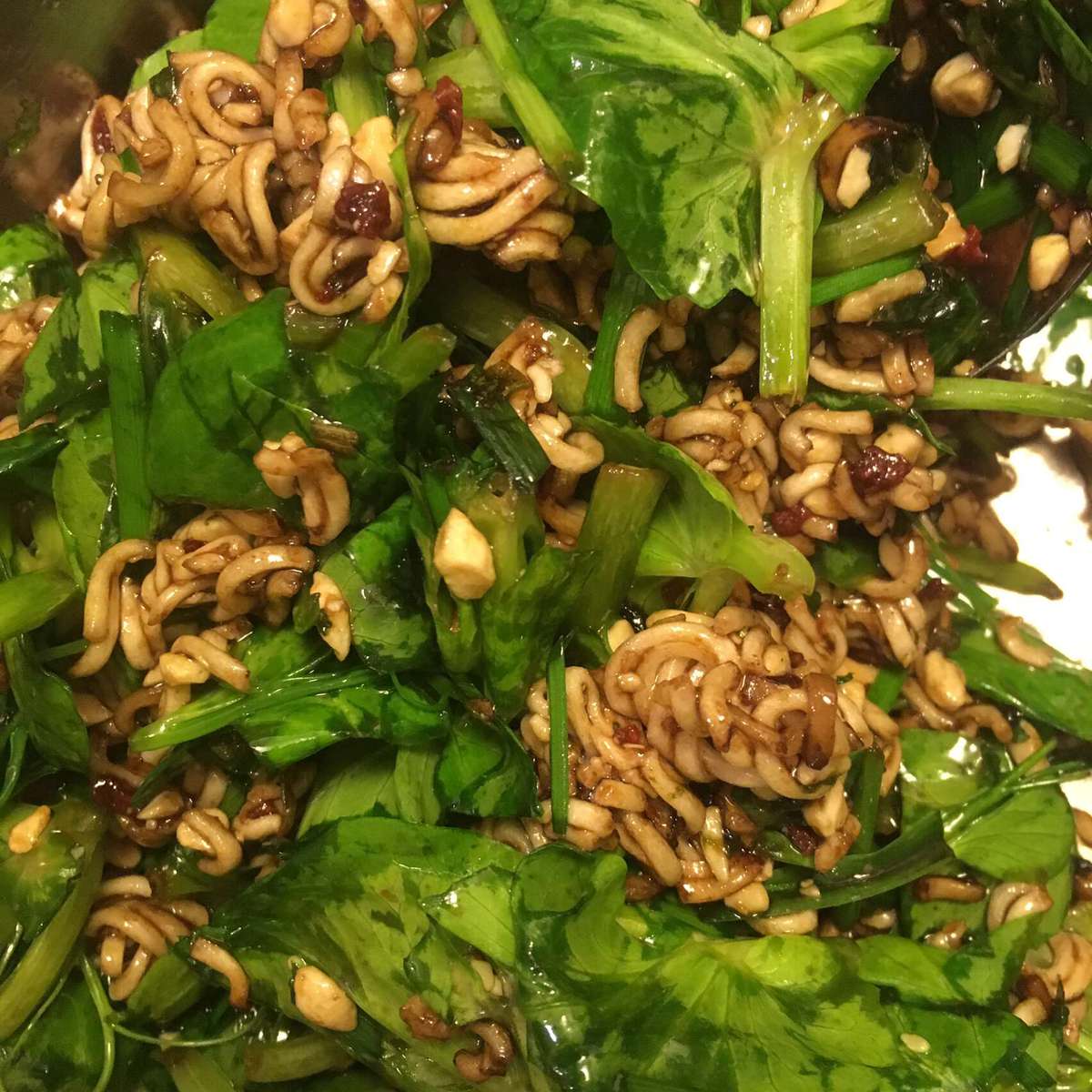 Easy Bok Choy Ramen Salad Recipe