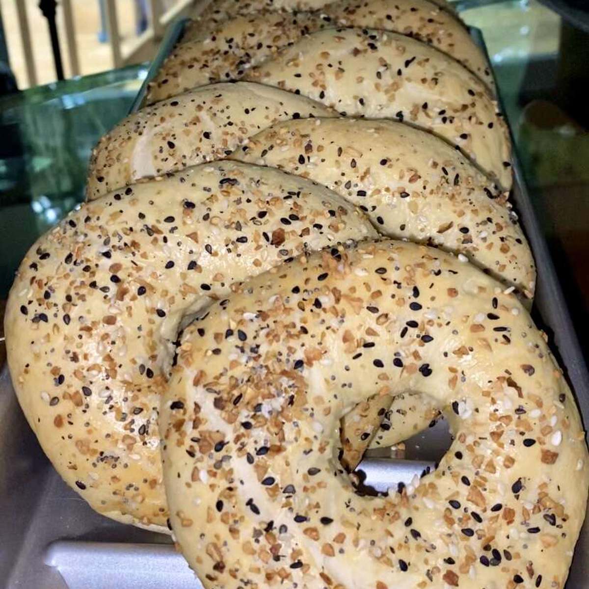 Easy Bread Machine Bagels Recipe