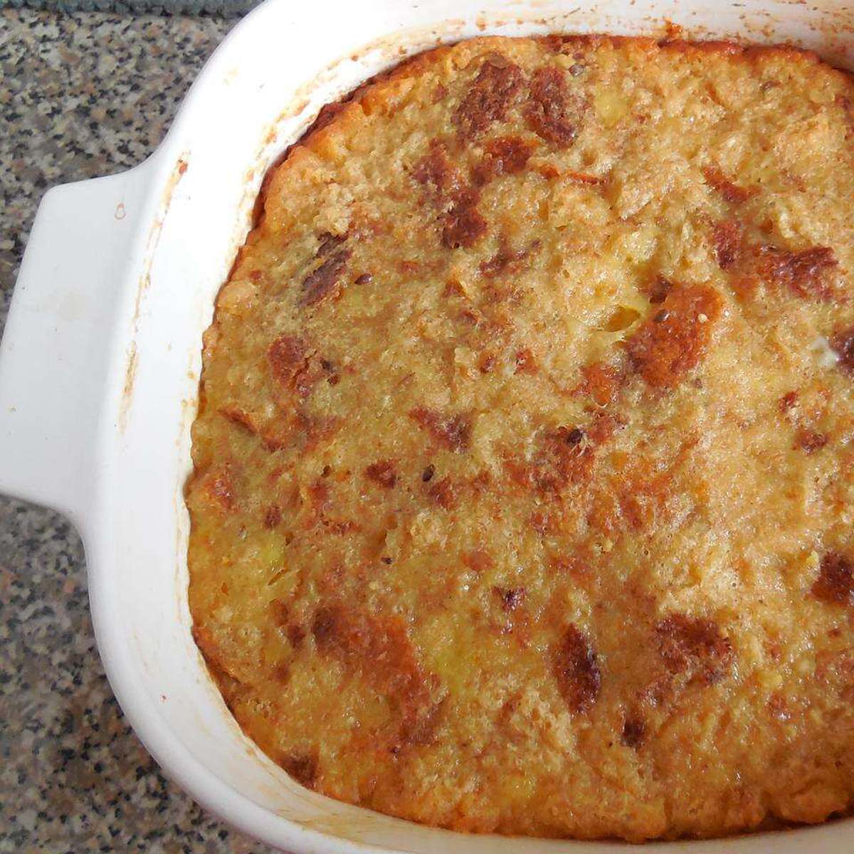 Easy Pineapple Bread Pudding Recipe