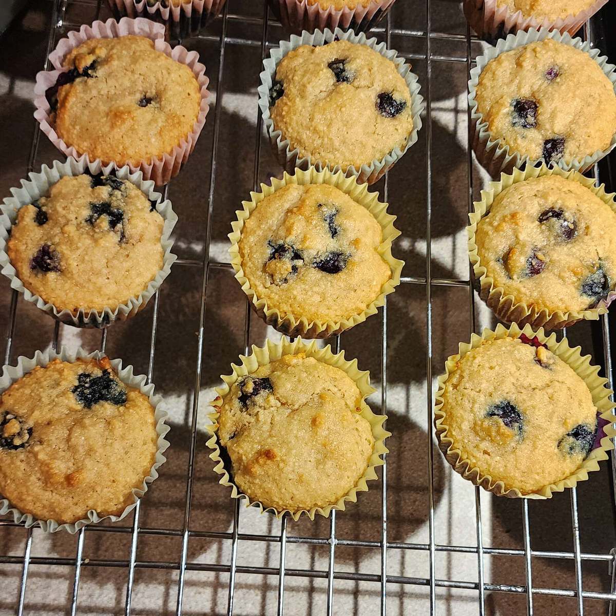 Healthy Almond Flour Blueberry Muffins Recipe