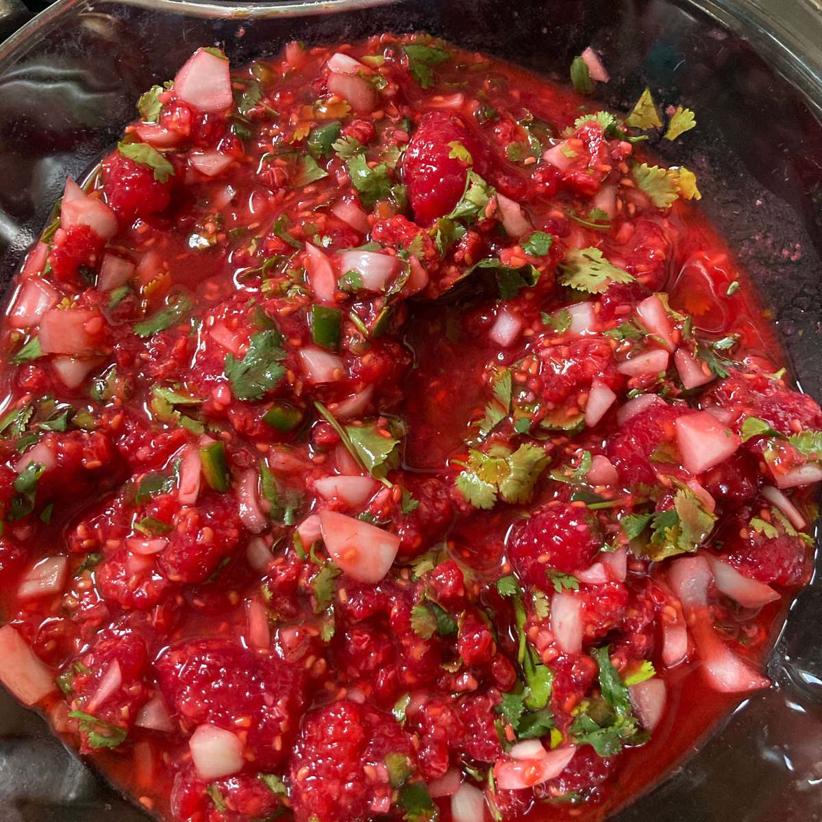Easy Raspberry Salsa Recipe