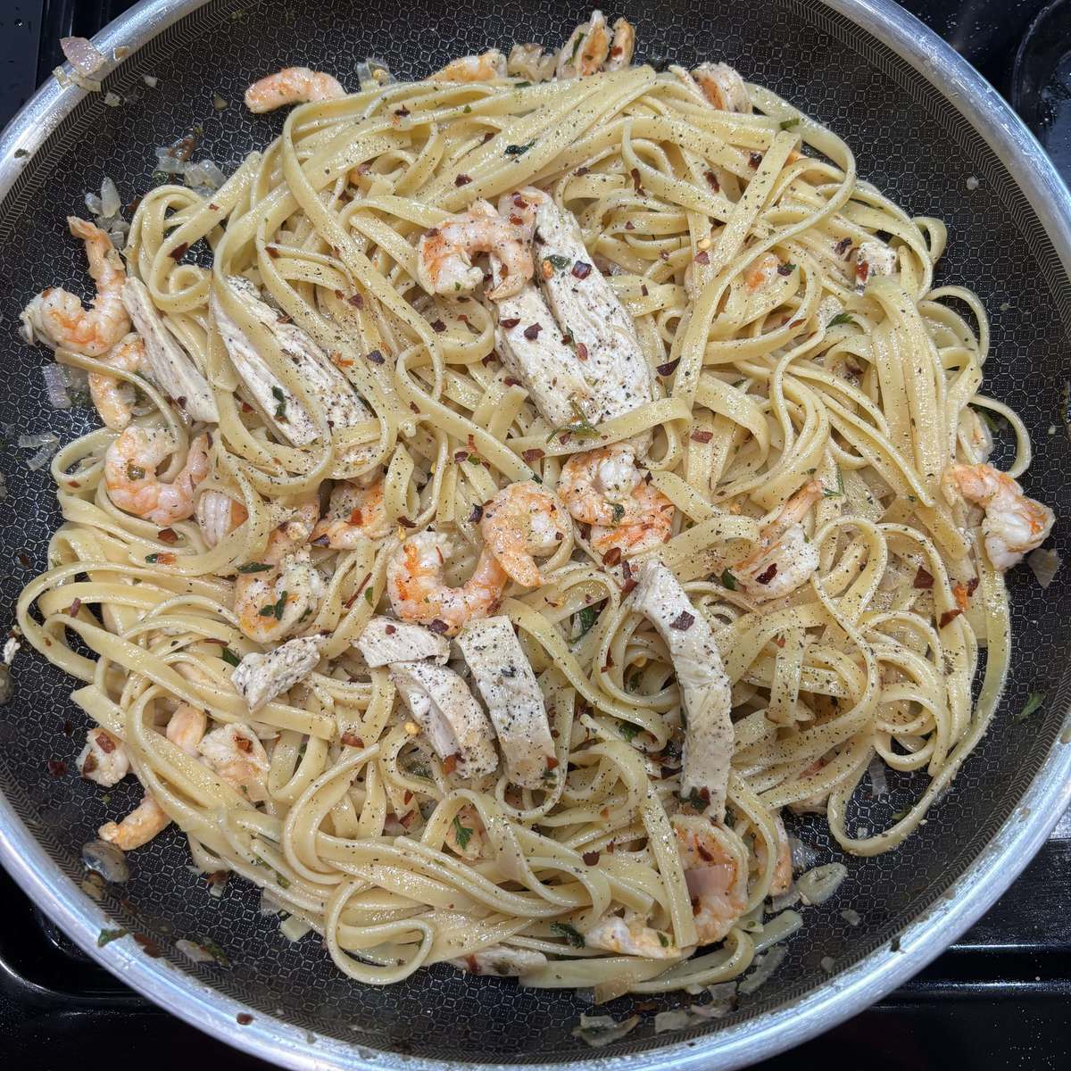 Easy Shrimp Scampi with Pasta Recipe