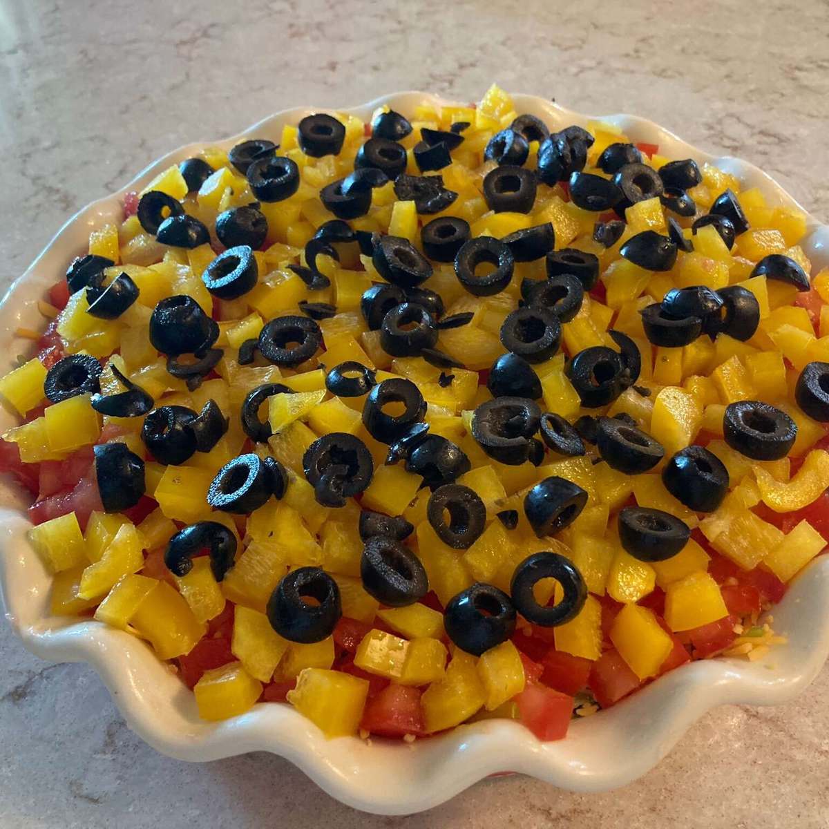 Easy Taco Dip Recipe