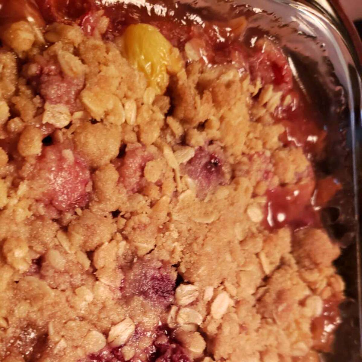 Easy Cherry Crisp Recipe