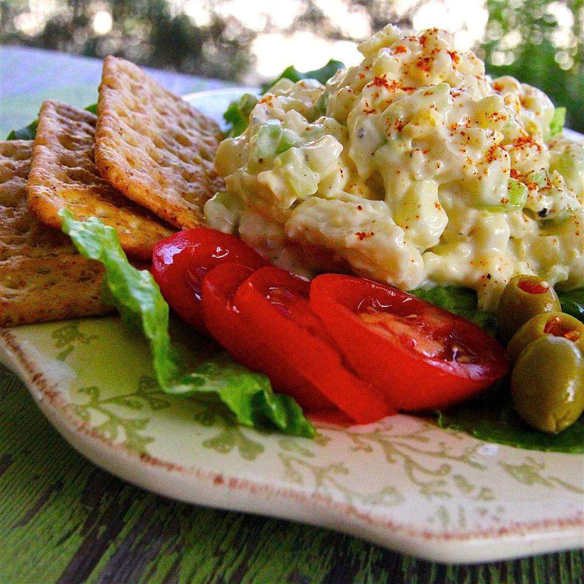 Easy Creamy Cauliflower Egg Salad Recipe