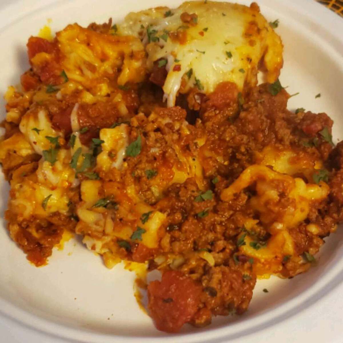 Easy Slow Cooker Ravioli Lasagna Recipe