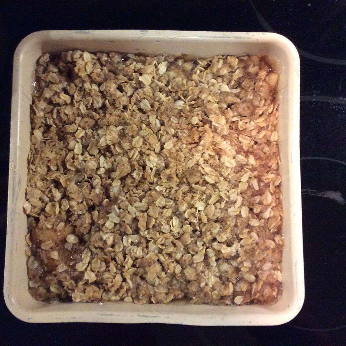 Easy Apple Crisp Recipe with Canned Pie Filling