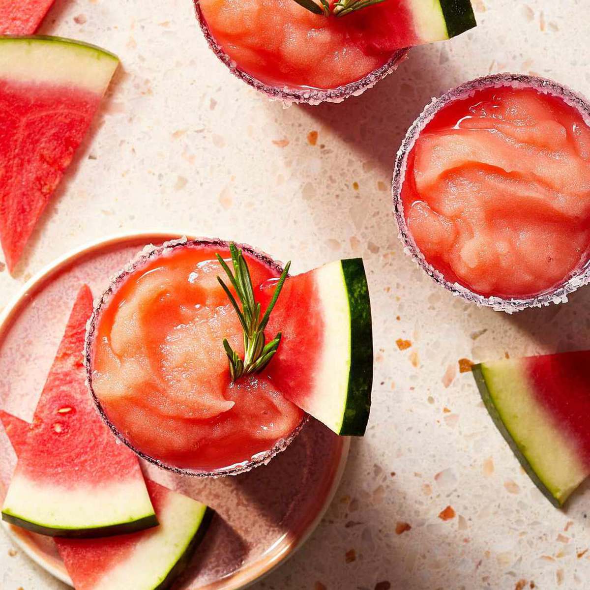 Frozen Watermelon Rosemary Margaritas: The Perfect Summer Cocktail