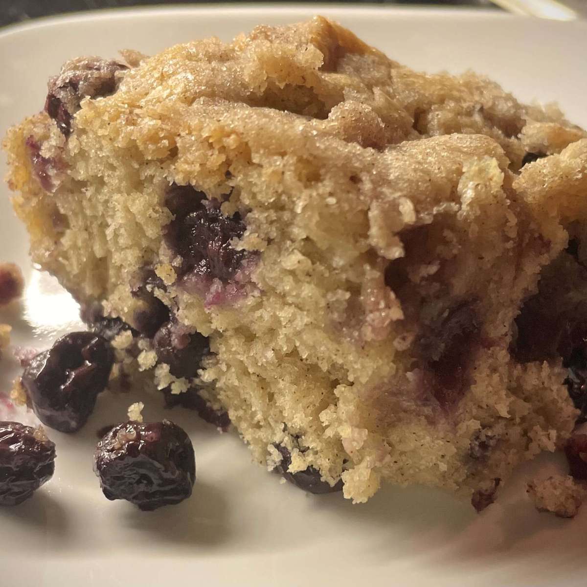 Easy Blueberry Buckle Recipe