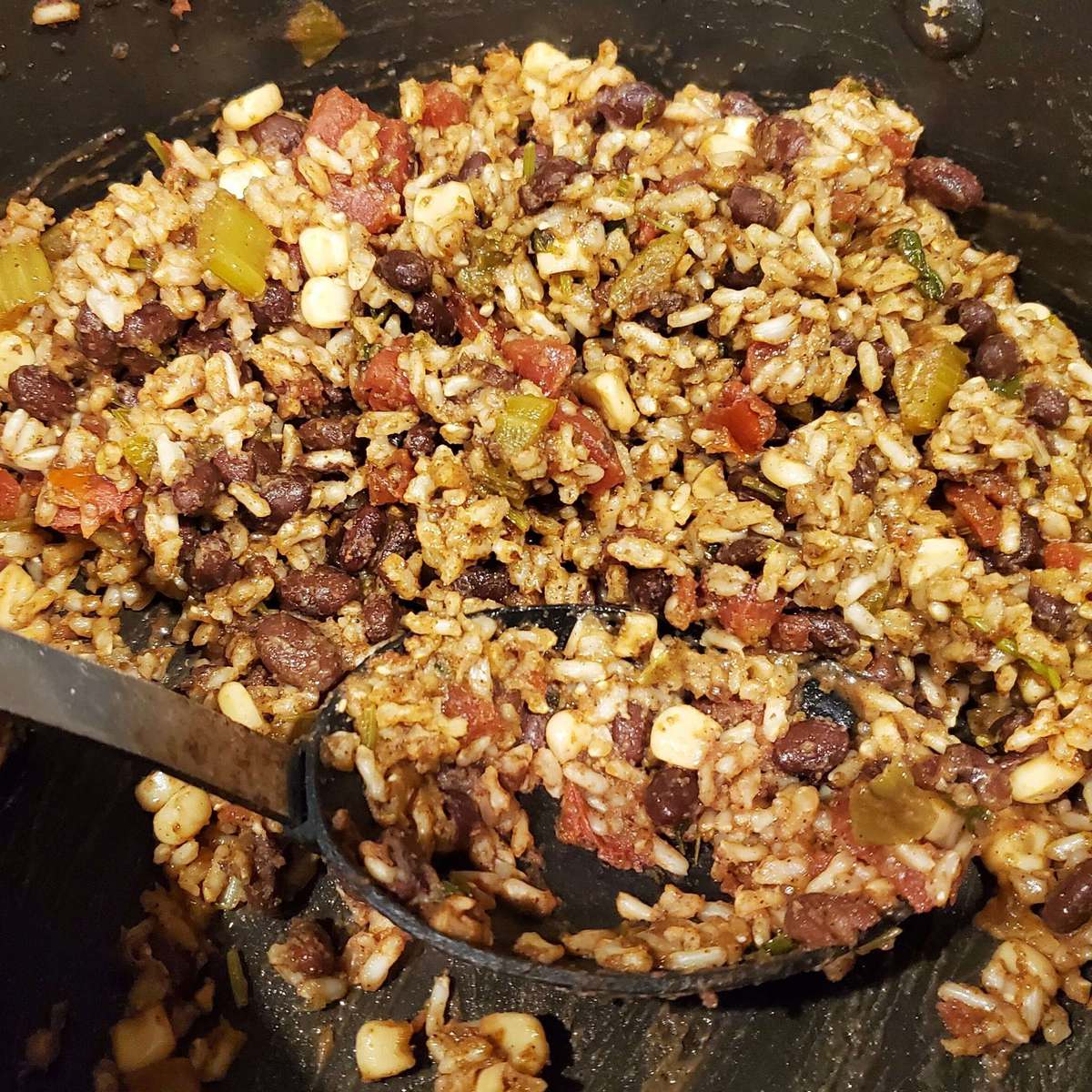 Easy Mexican Black Beans and Rice Recipe