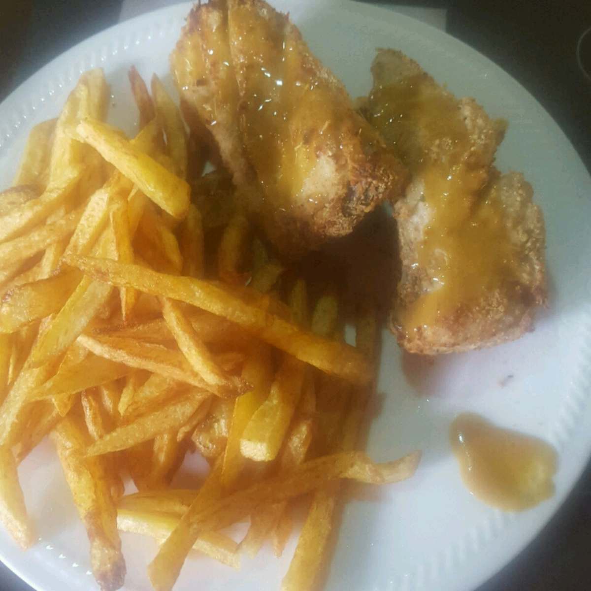 Crusted Salmon Recipe with Honey-Mustard Sauce