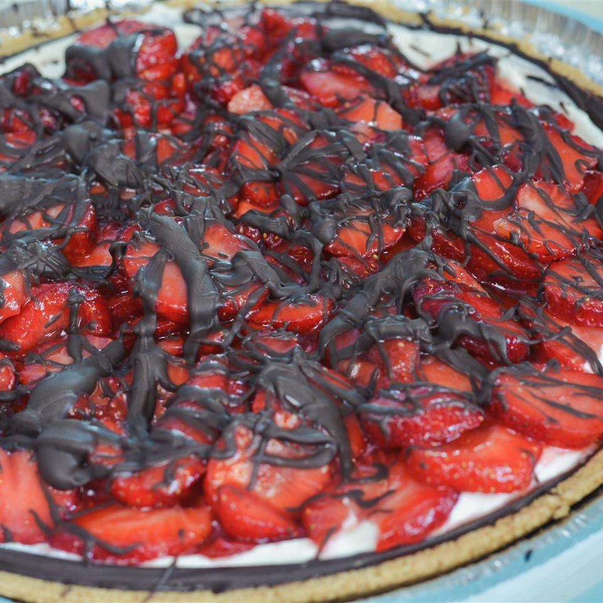 Decadent Chocolate Covered Strawberry Pie Recipe