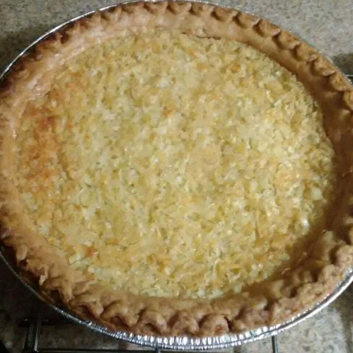 Easy Homemade Coconut Pie Recipe
