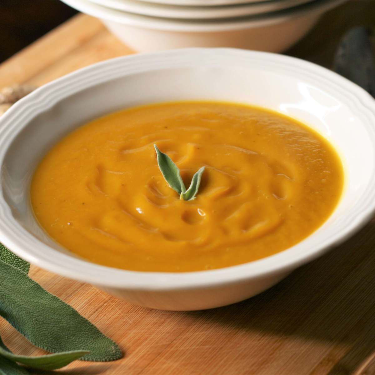 Creamy Buttercup Squash Soup Recipe with Ginger