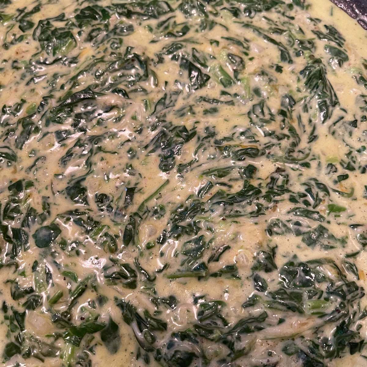 Easy Cheesy Creamed Spinach Recipe