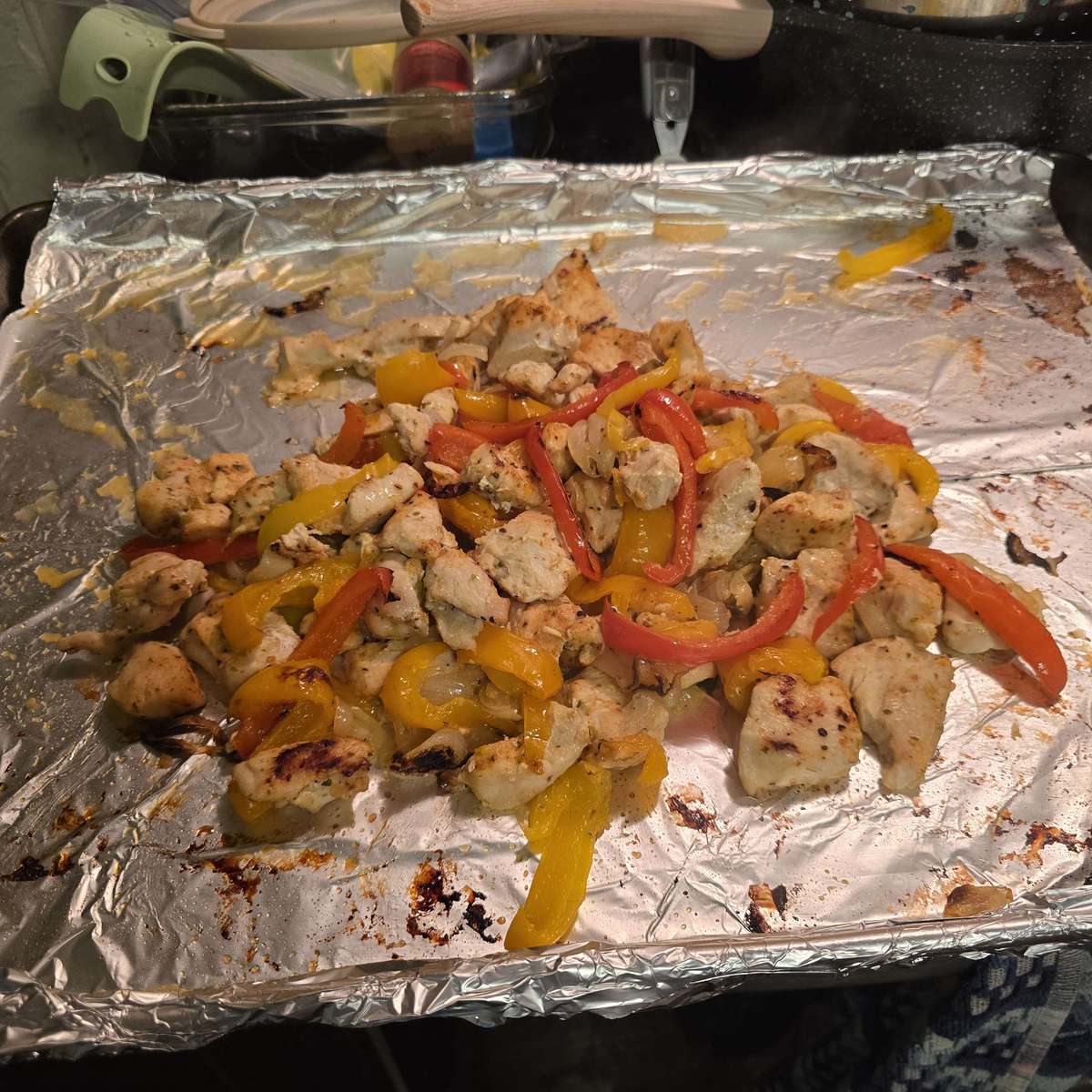 Easy Sheet Pan Chicken Fajitas Recipe