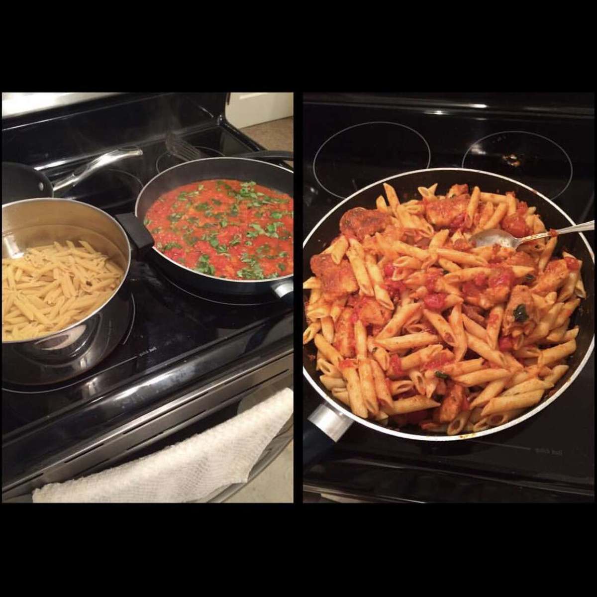 Spicy Penne Arrabiata Recipe with Chicken