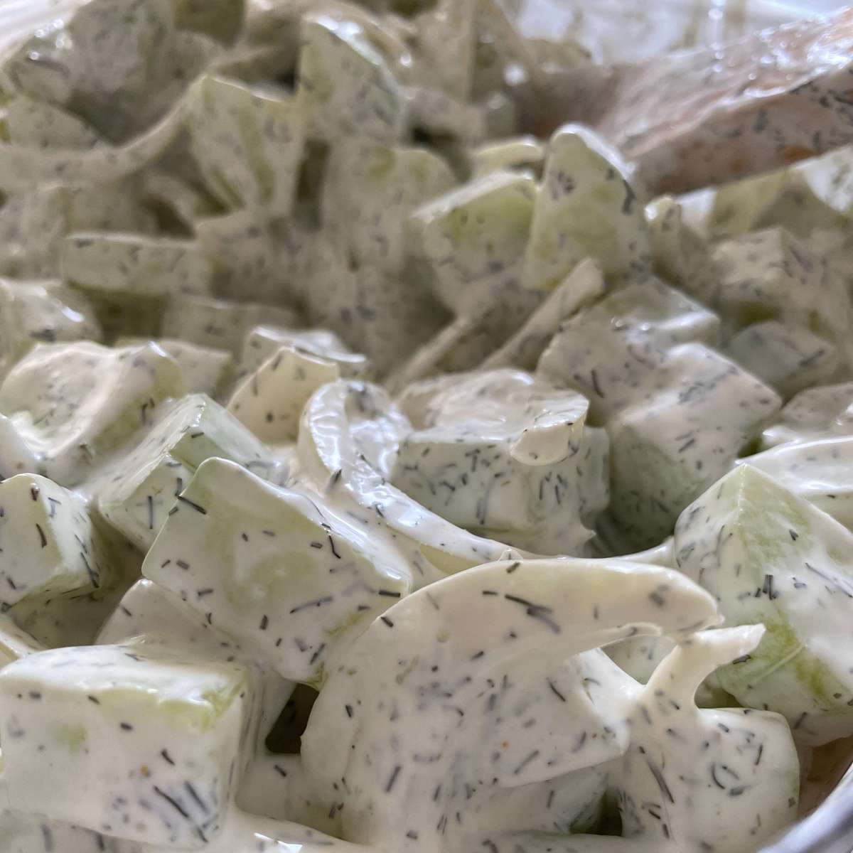 Creamy Cucumber Salad Recipe: Dad's Delicious Summer Side Dish