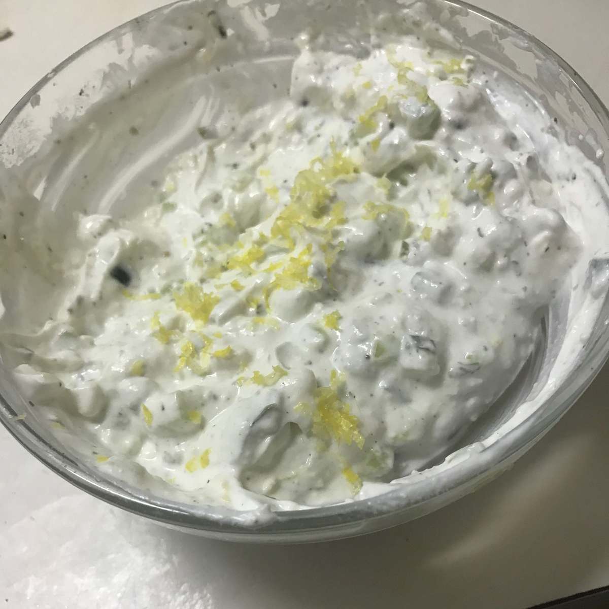 Easy Homemade Greek Yogurt Cucumber Sauce Recipe