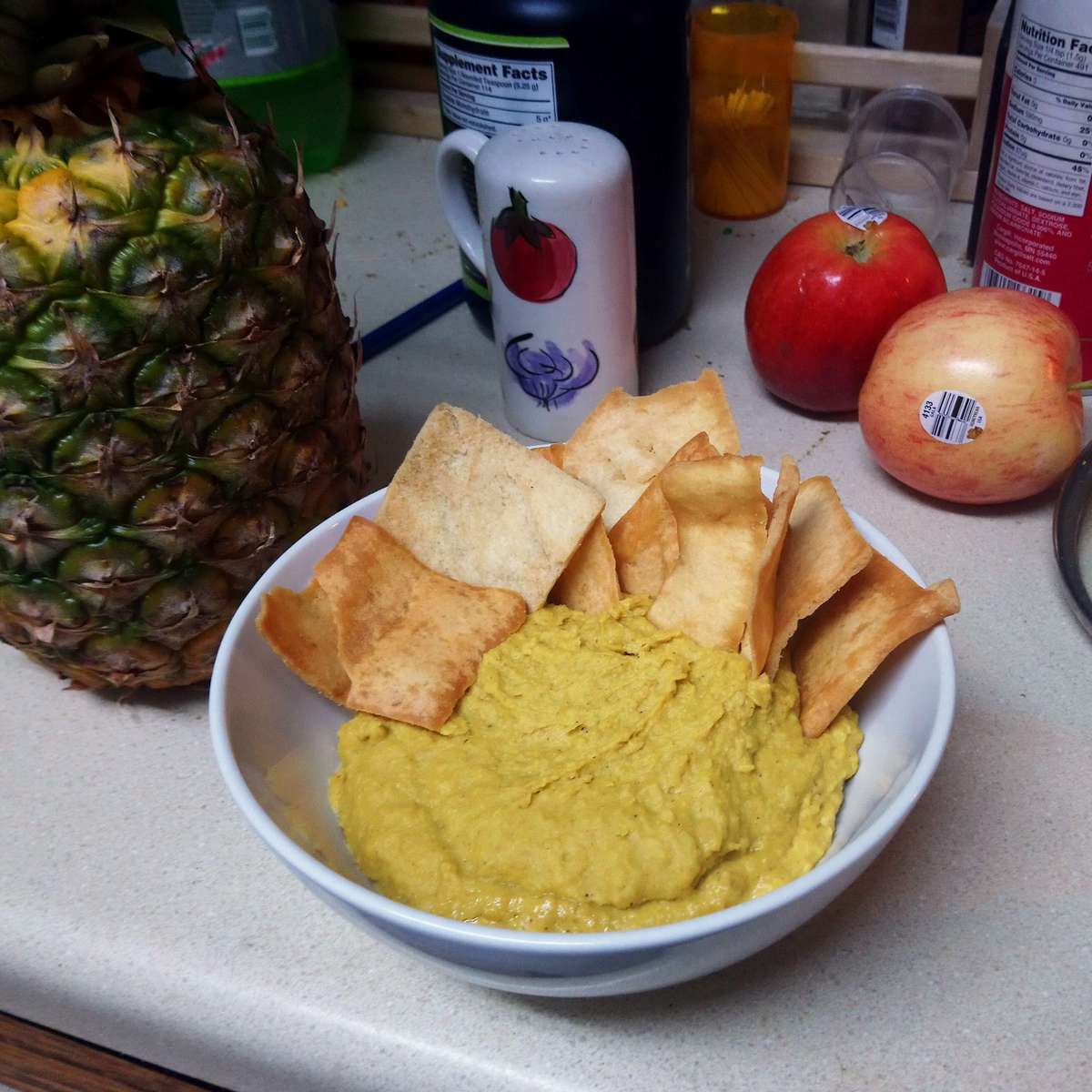Spicy Turmeric Hummus Recipe