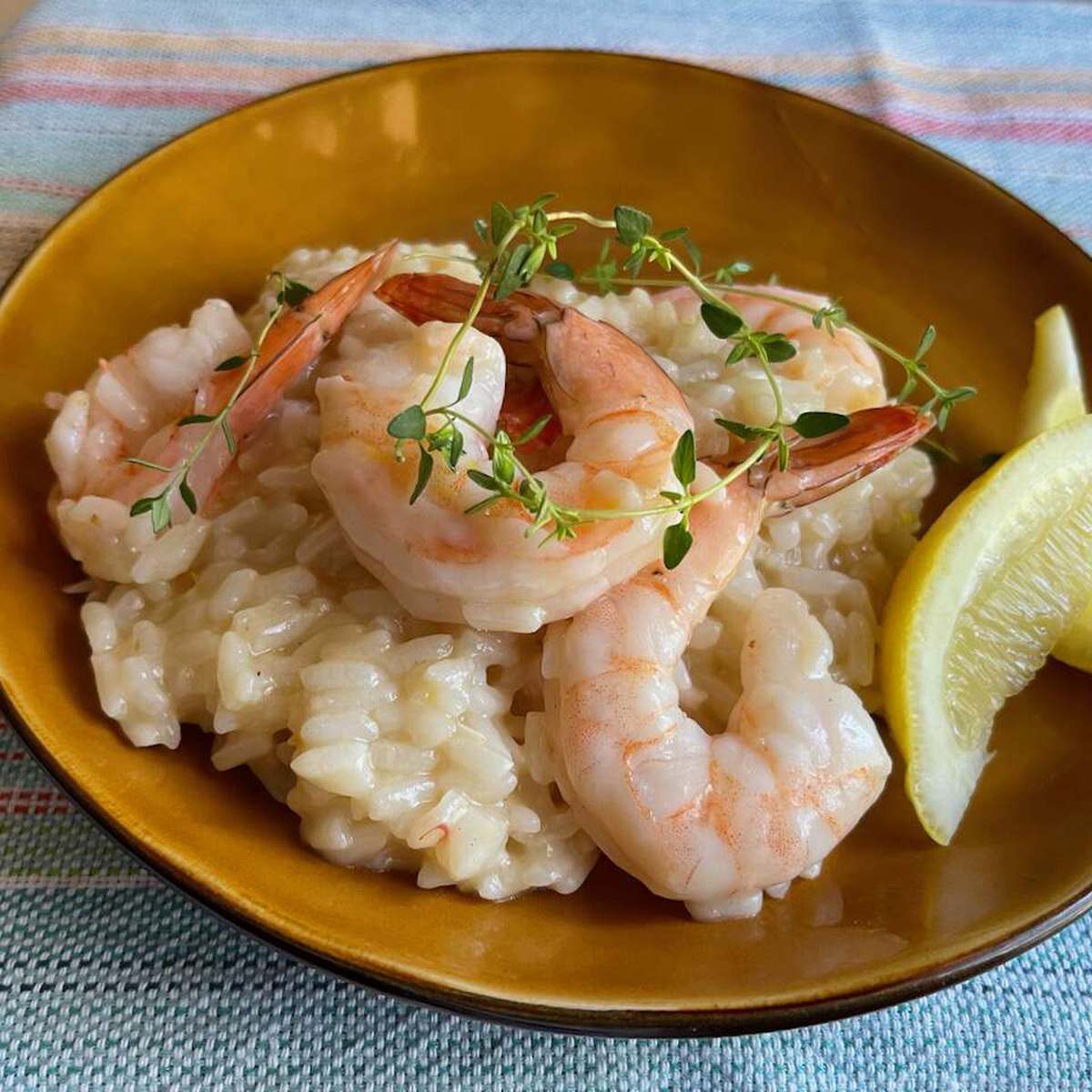 Quick & Easy Instant Pot Lemon Shrimp Risotto