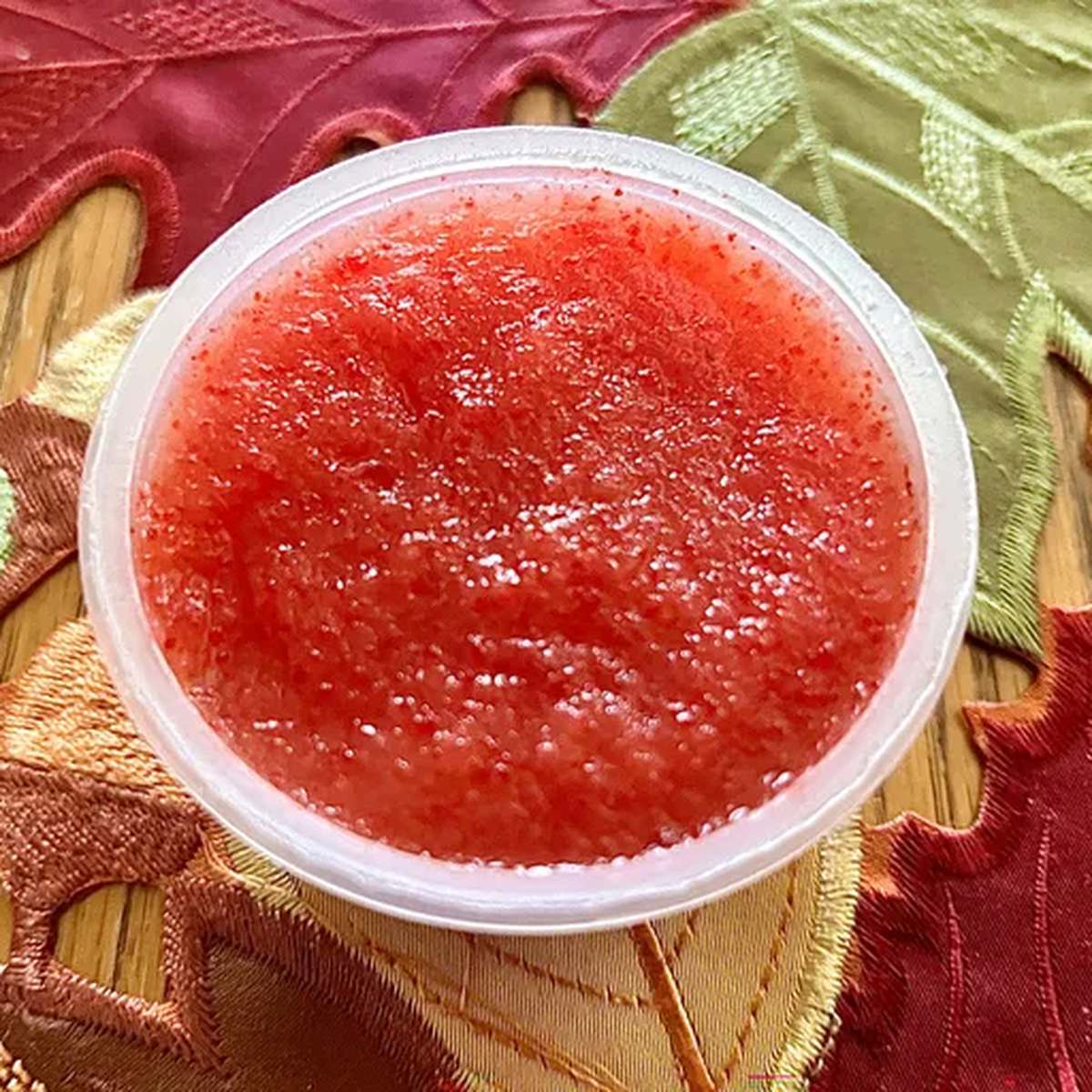 Easy Strawberry Applesauce Recipe
