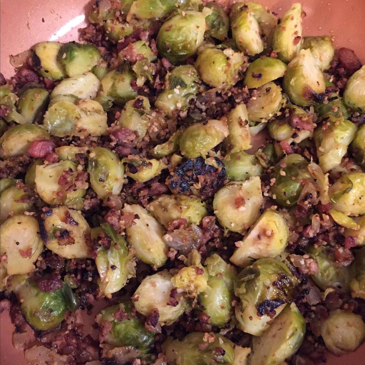 Quick Brussels Sprouts and Bacon Recipe